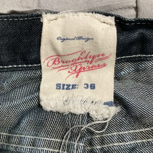 BX Brooklyn Xpress men’s slim jeans with stretch 36Wx30L - Picture 4 of 5